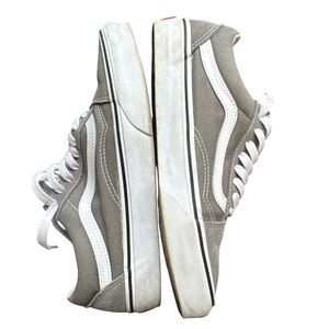 VANS Old Skool Grey (Gray) Men's 7 Women's 8.5 Retro Streetwear Skater Y2K Clean